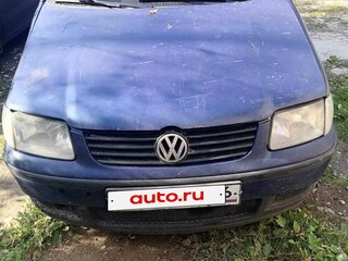 2001 Volkswagen Polo III Рестайлинг, синий, 179000 рублей, вид 4