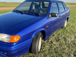 2010 Lada (ВАЗ) 2115, синий, 370000 рублей, вид 2