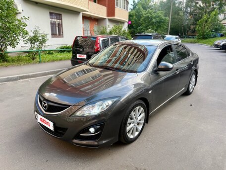 2012 Mazda 6 II (GH) Рестайлинг, серый, 835000 рублей, вид 1
