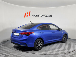 2019 Hyundai Solaris II, синий, 948000 рублей, вид 5