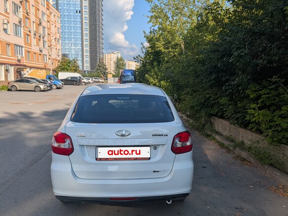 2018 Lada (ВАЗ) Granta I, белый, 490000 рублей - вид 5