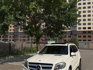 2014 Mercedes-Benz GL-Класс 350 II (X166), белый, 3000000 рублей, вид 3