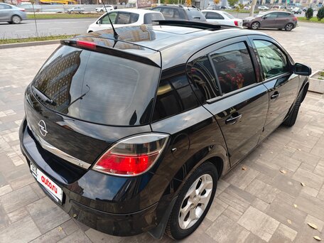 2007 Opel Astra H Рестайлинг, чёрный, 550000 рублей, вид 4