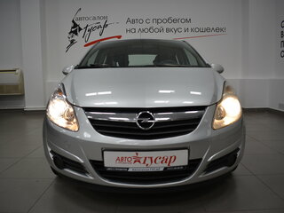 2009 Opel Corsa D, серебристый, 289000 рублей, вид 1