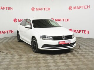 2017 Volkswagen Jetta VI Рестайлинг, белый, 1285000 рублей, вид 3