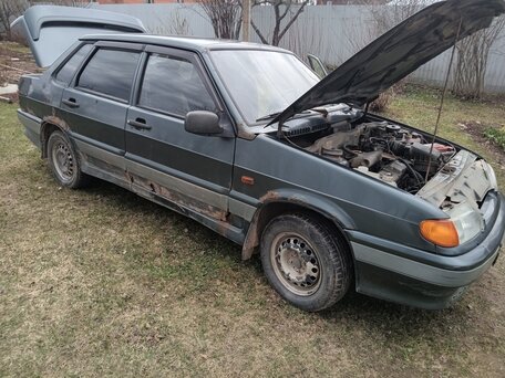 2006 Lada (ВАЗ) 2115, серый, 57000 рублей, вид 2