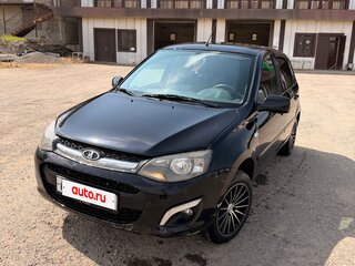 2013 Lada (ВАЗ) Kalina II, чёрный, 370000 рублей, вид 1