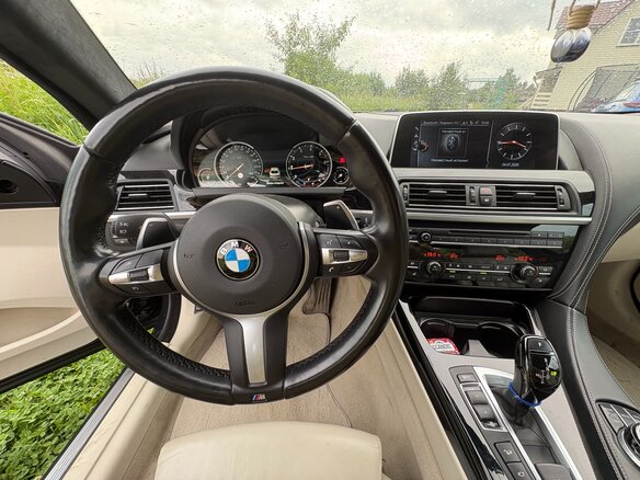 2016 BMW 6 серии 640i xDrive III (F06/F13/F12) Рестайлинг, чёрный - вид 18
