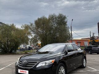 2011 Toyota Camry VI (XV40) Рестайлинг, чёрный, 1400000 рублей, вид 1