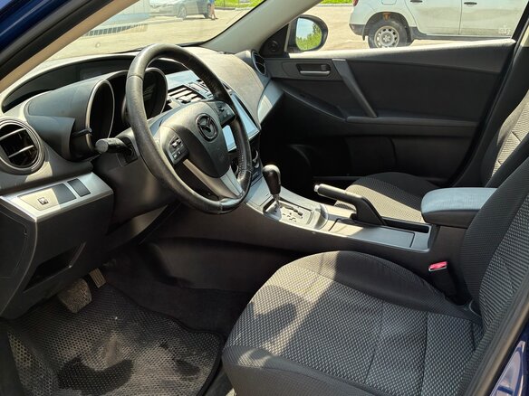 2011 Mazda 3 II (BL) Рестайлинг, синий, 935000 рублей - вид 12
