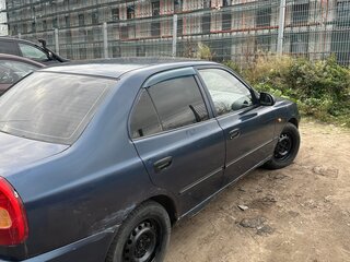 2008 Hyundai Accent ТагАЗ II, синий, 90000 рублей, вид 4