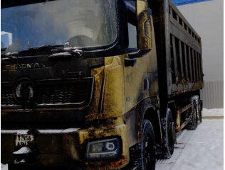 2024 Shacman (Shaanxi) SX3316, жёлтый, 4500000 рублей, вид 4