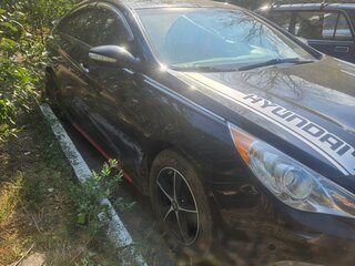 2012 Hyundai Sonata VI (YF), чёрный, 1250000 рублей, вид 4