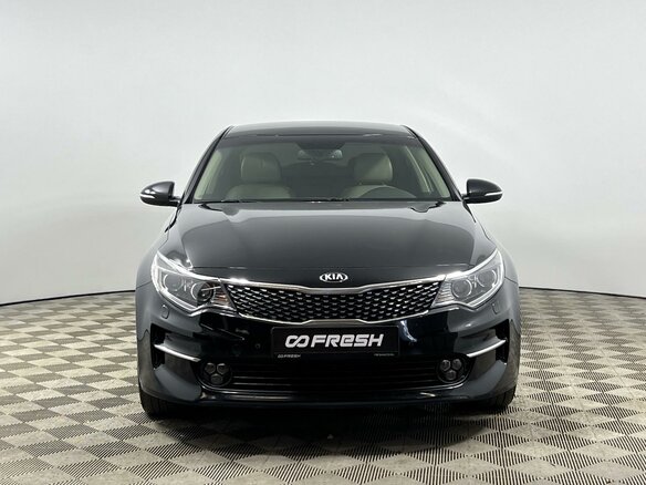 2017 Kia Optima IV, чёрный, 1850000 рублей - вид 2