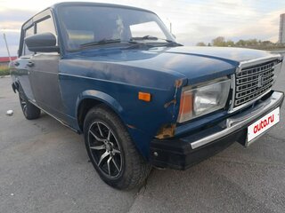 2001 Lada (ВАЗ) 2107, синий, 100000 рублей, вид 3