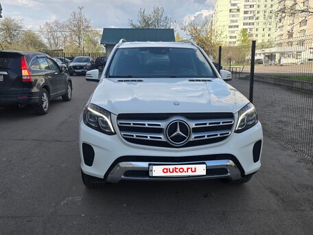 2017 Mercedes-Benz GLS 400 I (X166), белый, 3600000 рублей, вид 1