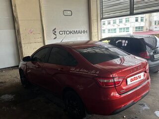 2017 Lada (ВАЗ) Vesta I, красный, 630000 рублей, вид 3