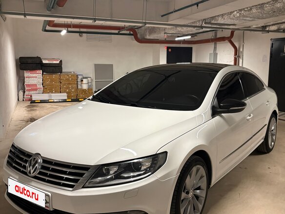 2012 Volkswagen Passat CC I Рестайлинг, белый - вид 1
