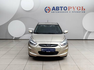 2012 Hyundai Solaris I, бежевый, 668000 рублей, вид 3