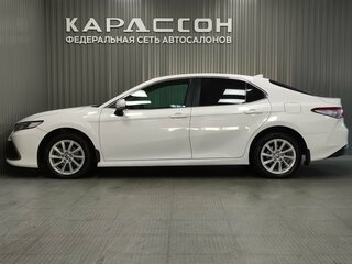 2021 Toyota Camry VIII (XV70) Рестайлинг, белый, 2550000 рублей, вид 5
