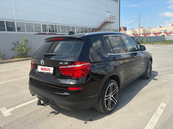 2014 BMW X3 30d xDrive II (F25) Рестайлинг, чёрный, 2600000 рублей - вид 3