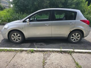 2008 Nissan Tiida I, серебристый, 550000 рублей, вид 4