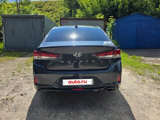 2018 Hyundai Sonata VII (LF) Рестайлинг, серый, 1700000 рублей, вид 5