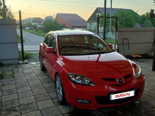 2006 Mazda 3 I (BK) Рестайлинг, красный, 590000 рублей, вид 4