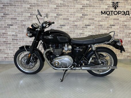 2022 Triumph Bonneville T120, чёрный, 1255000 рублей, вид 2