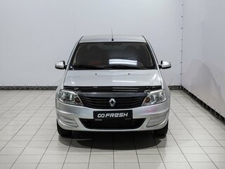 2013 Renault Logan I Рестайлинг, серый, 429000 рублей, вид 3