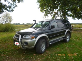 2002 Mitsubishi Montero Sport I, чёрный, 790000 рублей, вид 1