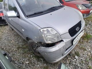 2007 Kia Picanto I, серебристый, 91438 рублей, вид 2