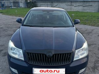 2011 Skoda Octavia II (A5) Рестайлинг, синий, 630000 рублей, вид 2