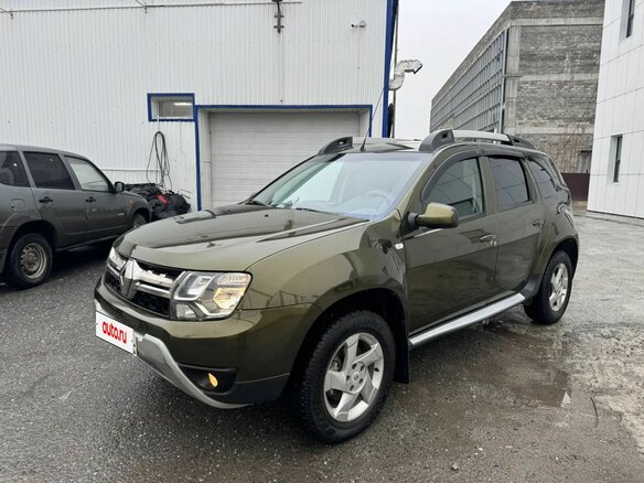 2017 Renault Duster I Рестайлинг, зелёный, 850000 рублей