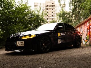 2021 BMW M3 Competition Package VI (G80), синий, 9200000 рублей, вид 1