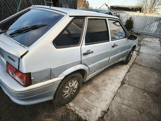 2007 Lada (ВАЗ) 2114, серебристый, 100000 рублей, вид 4