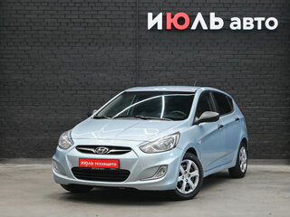 2012 Hyundai Solaris I, синий, 720000 рублей, вид 1