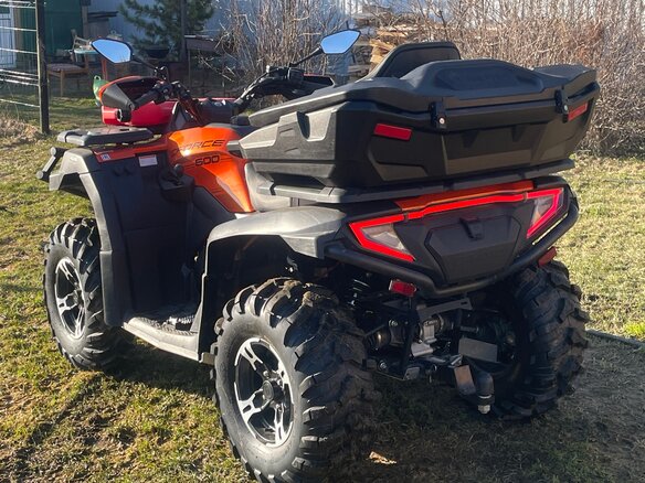 2021 CFMoto CFORCE 600 EPS, оранжевый, 910000 рублей