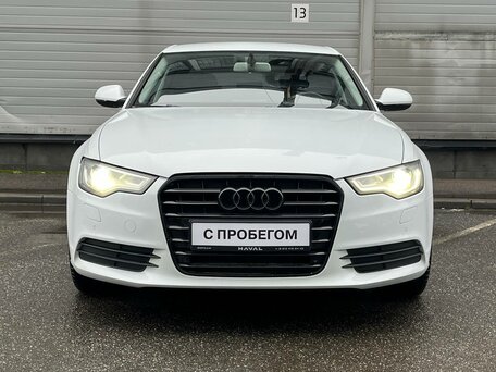 2014 Audi A6 IV (C7), белый, 1309000 рублей, вид 2