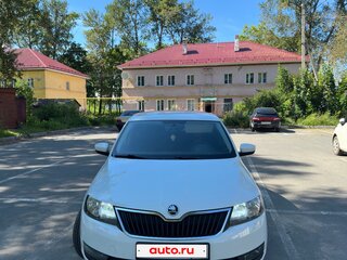 2018 Skoda Rapid I Рестайлинг, белый, 1100000 рублей, вид 3