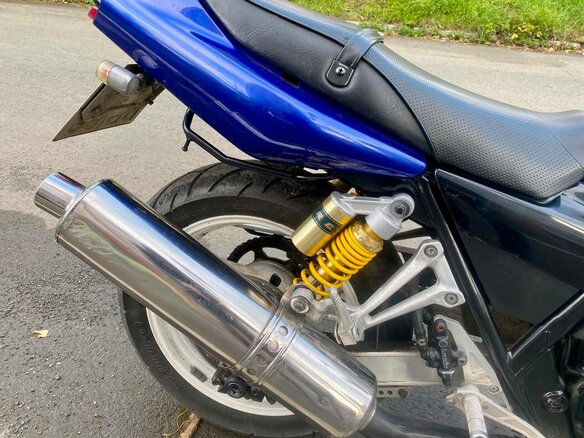 2001 Yamaha XJR400, синий, 235000 рублей - вид 7