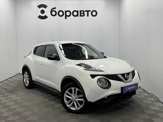 2014 Nissan Juke I Рестайлинг, белый, 1190000 рублей, вид 2