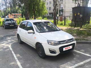 2016 Lada (ВАЗ) Kalina II, белый, 308000 рублей, вид 1