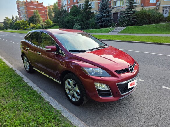 2011 Mazda CX-7 I Рестайлинг, красный, 815000 рублей - вид 1