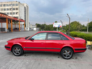 1991 Audi 100 IV (C4), красный, 380000 рублей, вид 5