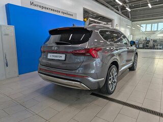 2021 Hyundai Santa Fe IV Рестайлинг, серый, 3465000 рублей, вид 4
