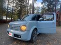 2002 Nissan Cube II (Z11), голубой, 319000 рублей