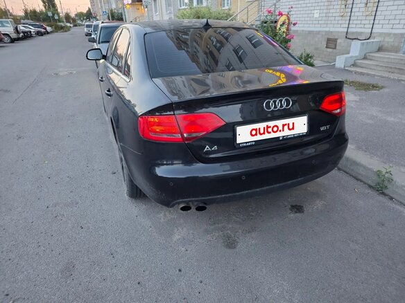 2008 Audi A4 IV (B8), чёрный, 850000 рублей - вид 7