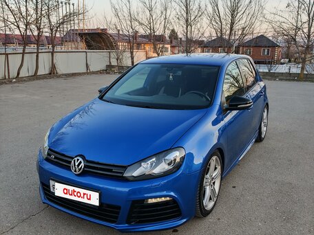 2012 Volkswagen Golf R VI, синий, 2300000 рублей, вид 4