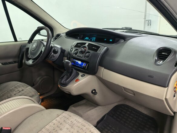 2005 Renault Scenic II, серебристый, 340000 рублей - вид 6